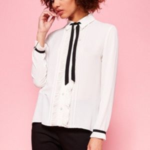 Ted Baker London KAVITA Frill front blouse